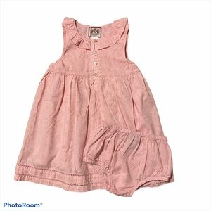 Juicy Couture Baby Girl Dress & Bloomer Sz. 18-24m